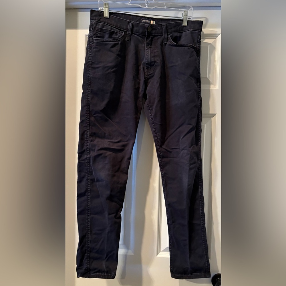 Dockers Men's Slim Black Jeans